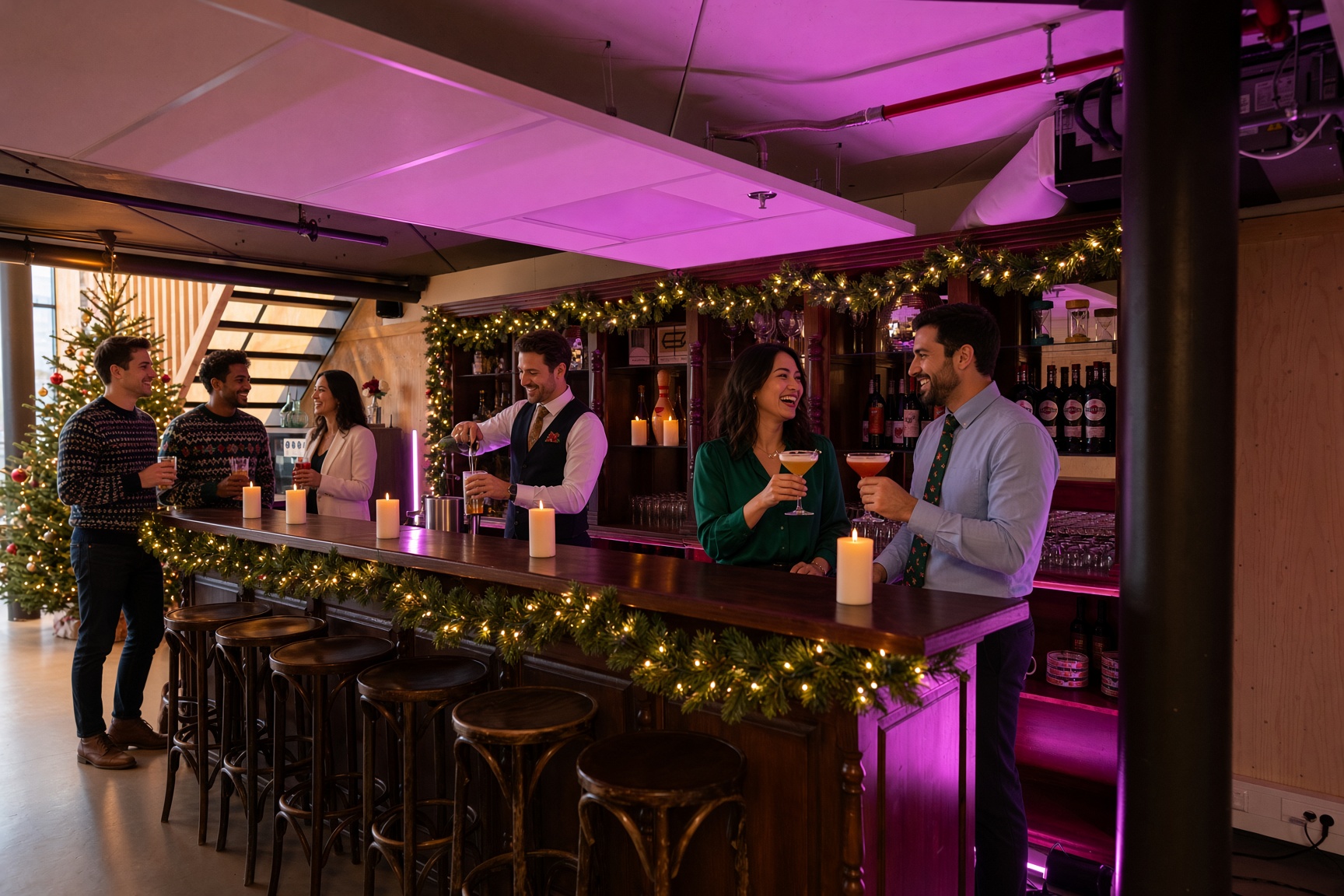 Christmas Drinks at Unknown Campus