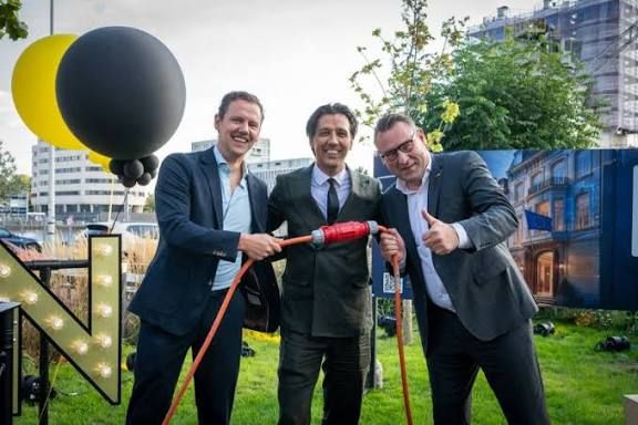 Opening a new building at the Binckhaven